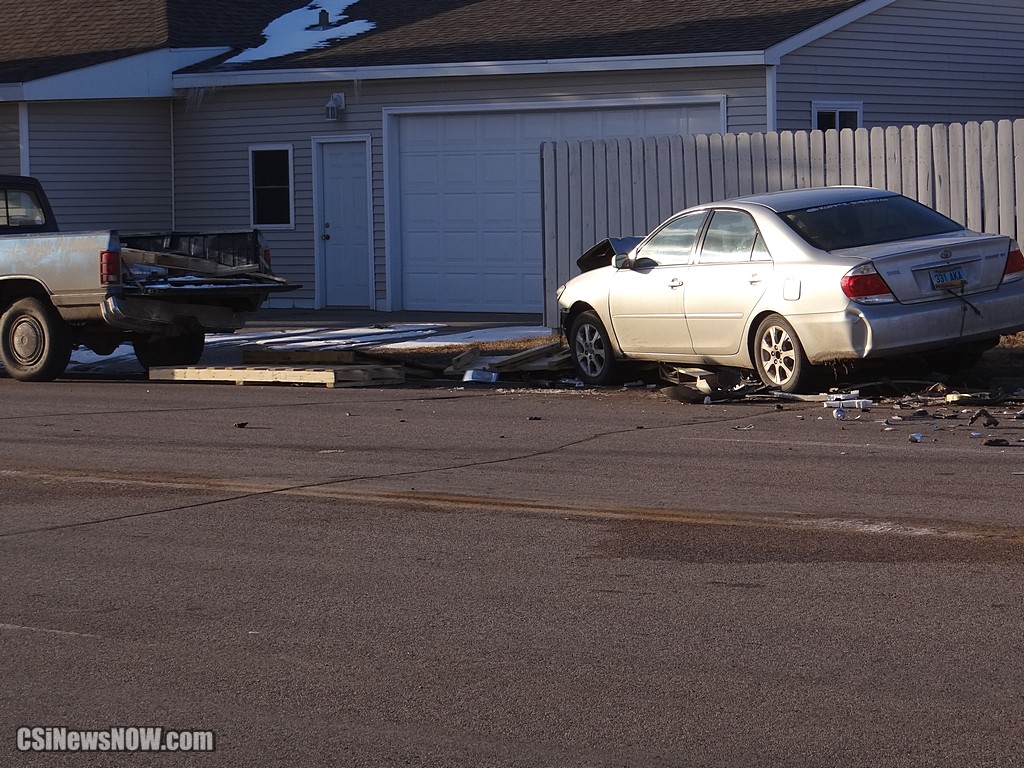 Crash Tenth St SE Tues Mar 14 - CSiNewsNOW.com photo